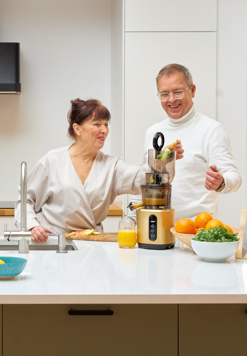 Бавнооборотна сокоизстисквачка Sybilla 4 за зеленчуци и плодове Sybilla 4